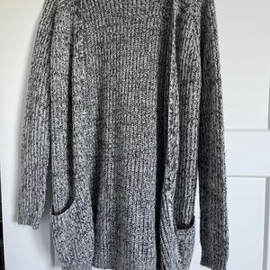 Waist length cardigan